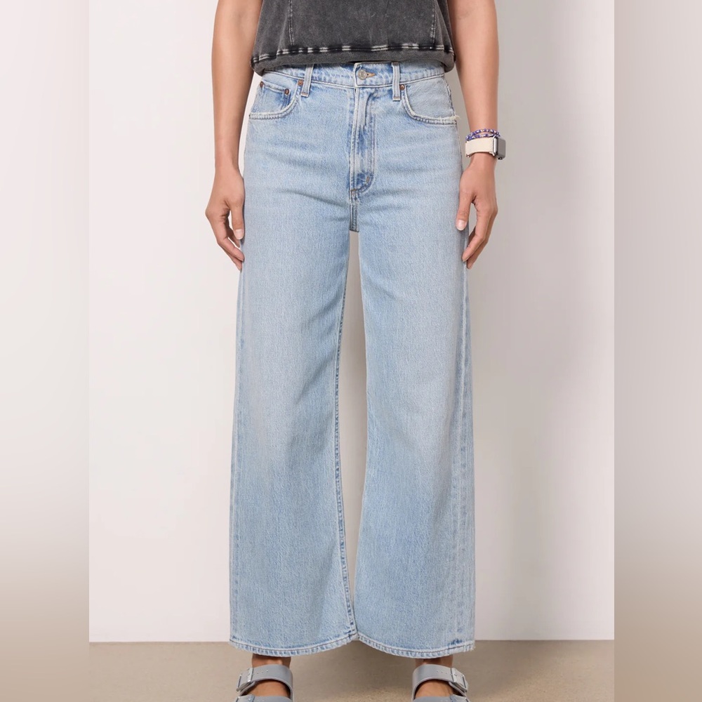 AGOLDE REN high rise wide leg